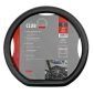 Husa pentru volan camion LAMPA Club Sport Skeentex , negru, pentru Iveco S-Way, 10/2019-, Scania R/S Serie 7, 11/2016-