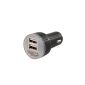Fisa bricheta cu dublu usb 12/24V 2100mA+1000mA 4cars