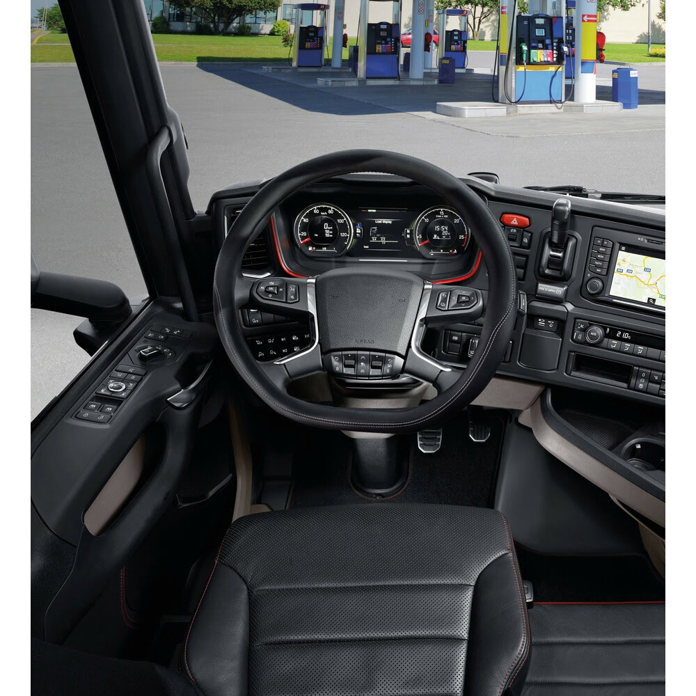 Husa volan SKEENTEX personalizata - compatibil pentru - IVECO S-WAY (10/2019>) - imagine 2
