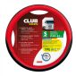 Husa volan camion 42-44cm rosu/negru ,piele ecologica