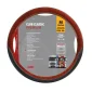 Husa volan camion lampa club, 44/46CM, negru/lemn