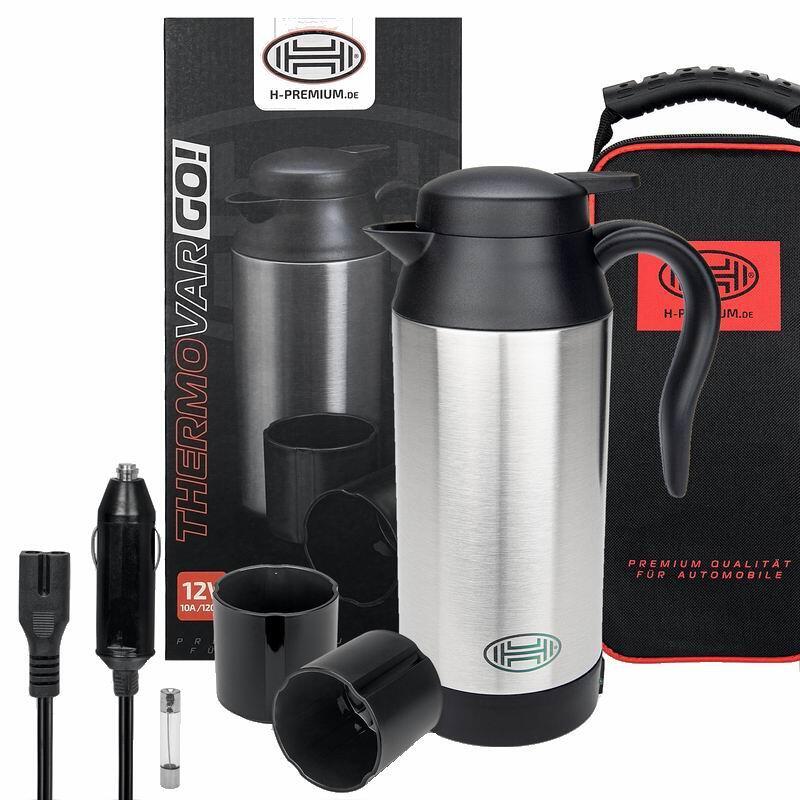 Fierbator apa 750ml, 12V, 120W, cu husa depozitare, ThermoVar PRO, Heyner - imagine 2
