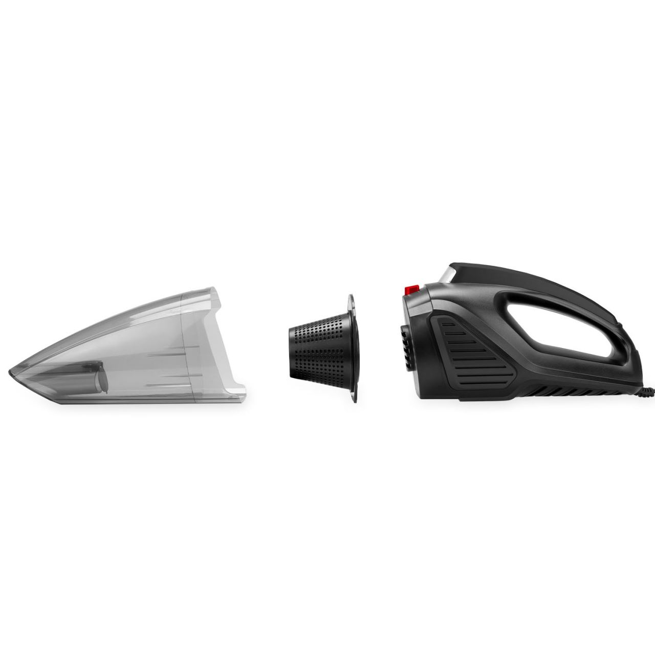 Aspirator auto 12V cu 2 filtre, Turbo Power Pro, Heyner - imagine 2