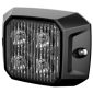 Proiector stroboscopic 73x55, LED, functie girofar, grila,12/24V, 12W, galben, rama metalica, TruckLed