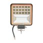 Proiector lucru 110x110, 2 functii, LED, 9-30V, 45W, 3360lm, Combo cu Angel Eyes, Amio