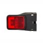 Lampa gabarit 60x42, LED, cu talpa, rosie, Horpol