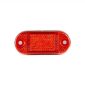 Lampa gabarit 65x28, LED, rosie, 12-36V, cu catadioptru, Fristom
