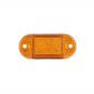 Lampa gabarit 65x28, LED, galbena, 12-36V, cu catadioptru, Fristom