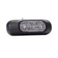 Proiector stroboscopic, LED, girofar grila, 6 functii, 12-24V, 84.2 X 28 mm, rosu,  Fristom