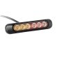 Lampa gabarit 132x28, 3 functii, 6 LED-uri, 12/24V, Fristom