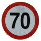 Autocolant limita viteza 70km