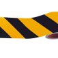 Banda reflectorizanta galben-negru stanga 5cm