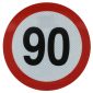 Autocolant limita viteza 90km