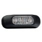 Proiector stroboscopic, LED, girofar grila,12-24V, 96x28, galben, Horpol