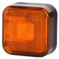 Lampa gabarit 67x67, 4 LED-uri, galbena, MAN F90 / 2000 Horpol