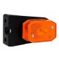 Lampa gabarit 63x42, LED, galbena, cu suport lateral, Fristom
