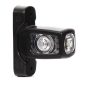 Lampa gabarit cu brat drept 84mm, LED, alba, galbena si rosie, Was
