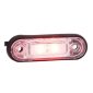 Lampa gabarit 78x22, LED, rosie, 12-30V, Fristom