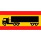 Autocolant reflectorizant camion