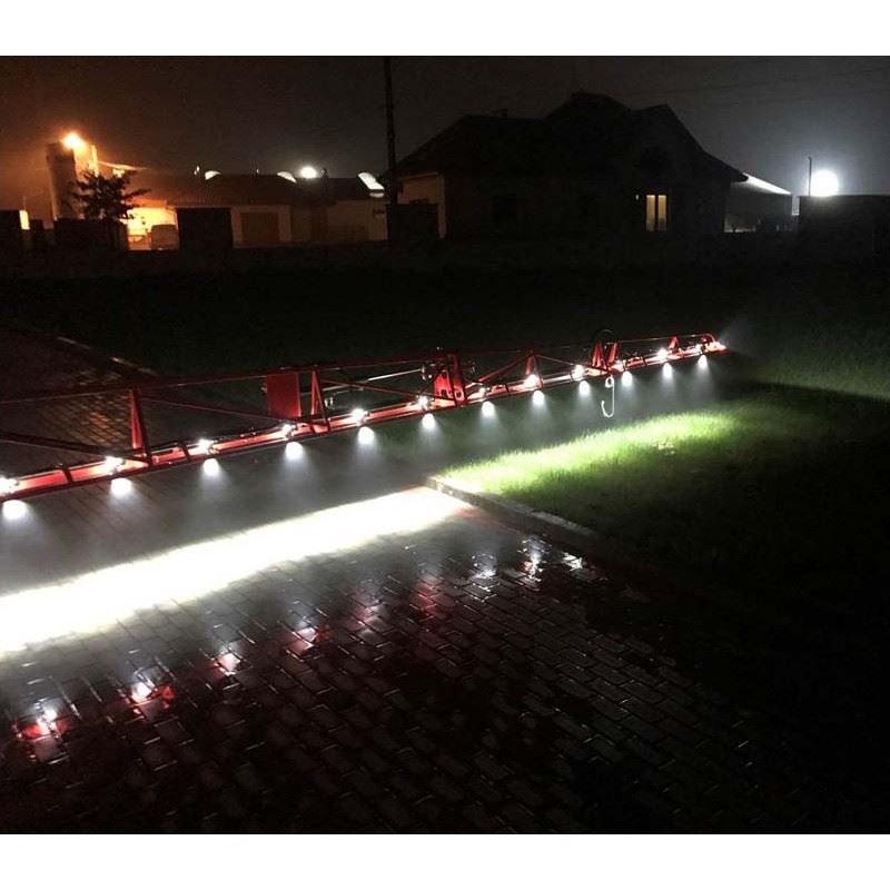 Lampa gabarit 46x15, LED, alba, cu mufa rapida, Fristom - imagine 2