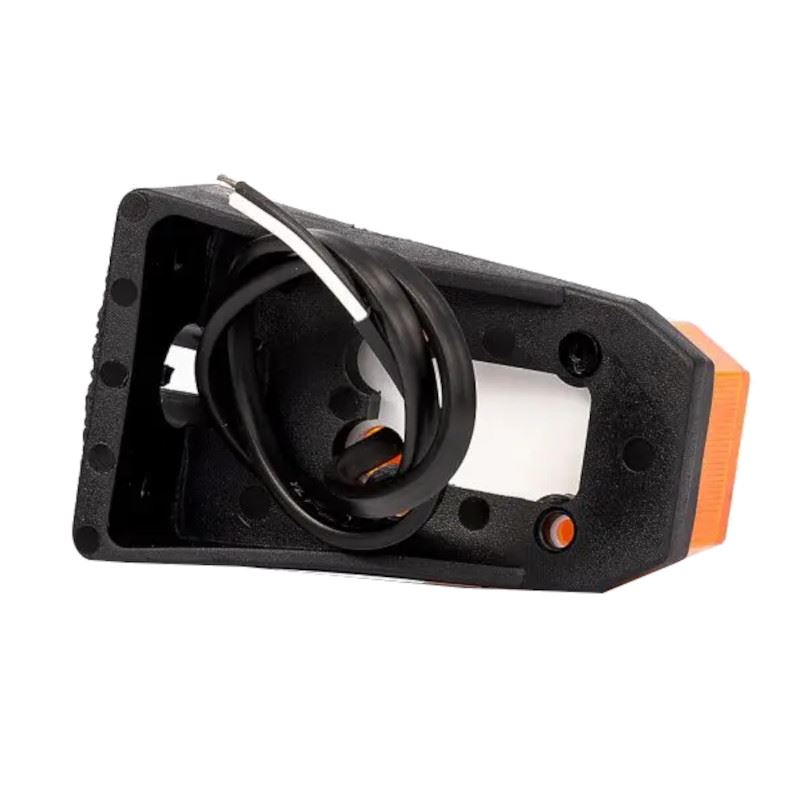 Lampa gabarit 63x42, LED, galbena, cu suport lateral, Fristom - imagine 3