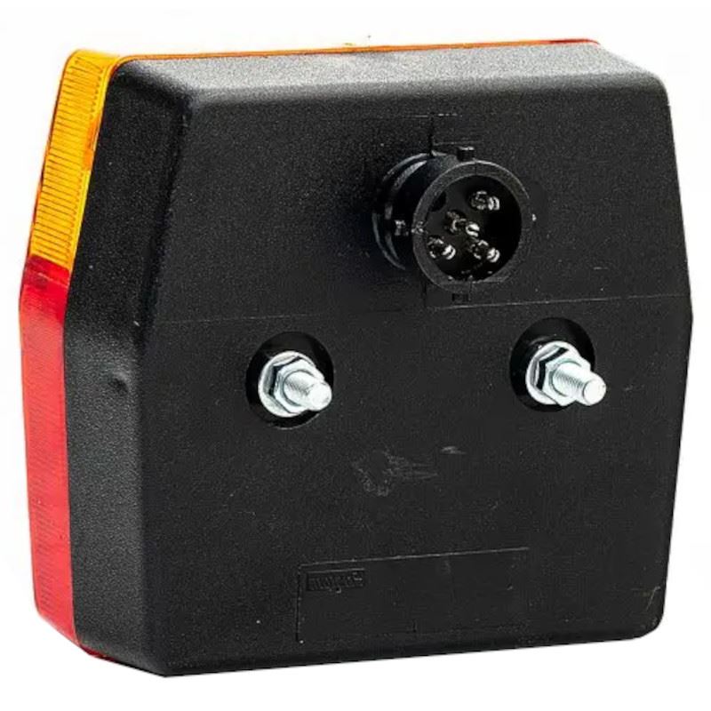 Lampa stop 96x90, 4 functii cu numar, 2 compartimente, cu mufa, Bajonet Fristom - imagine 2