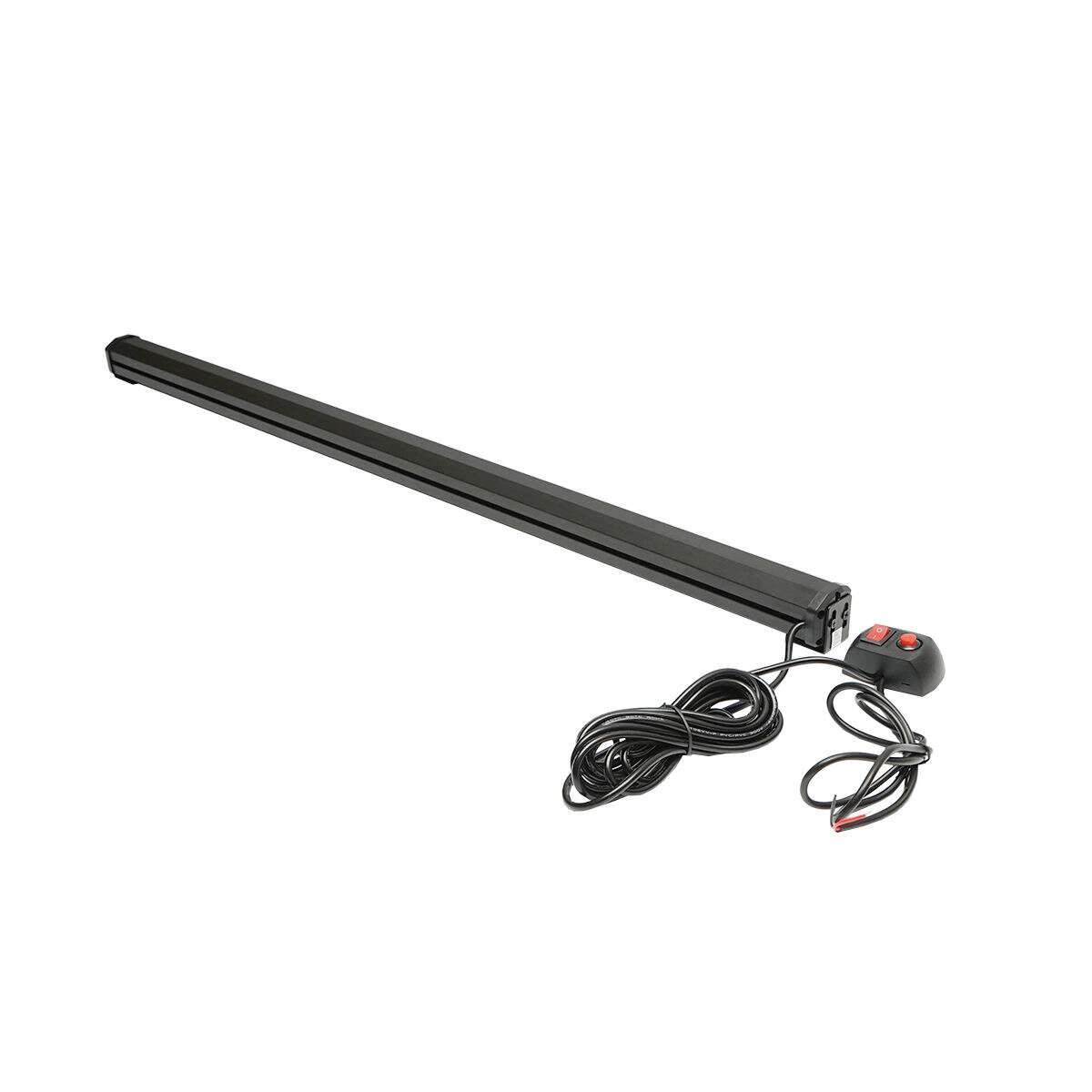 Proiector stroboscopic, girofar bara 88cm, LED, galben, 12-24V, 6 module COB - imagine 2