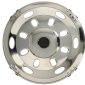 Capac roata spate otel inoxidabil 17.5 inch
