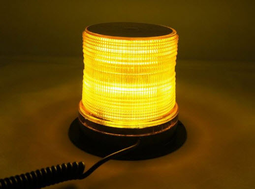 Girofar 12/24V h100, prindere cu magnet, 30 LED-uri - imagine 2