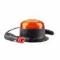 Girofar 12-24V h69, 18 LED-uri, 15W, cu magnet sau 3 suruburi Amio