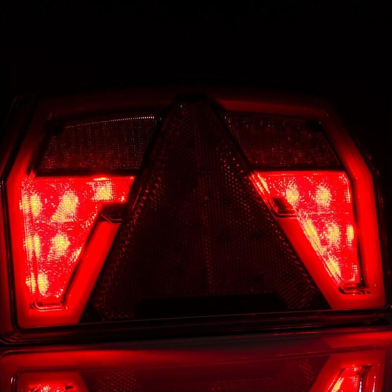 Lampa stop 240x140, cu LED, 3 functii Fristom - imagine 2