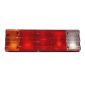 Lampa spate 440x130, 5 functii, cu striuri, cu cablu, (tip Schmitz,Kogel)